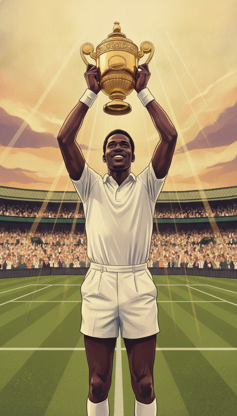 Arthur Ashe Won Wimbledon Against All Odds