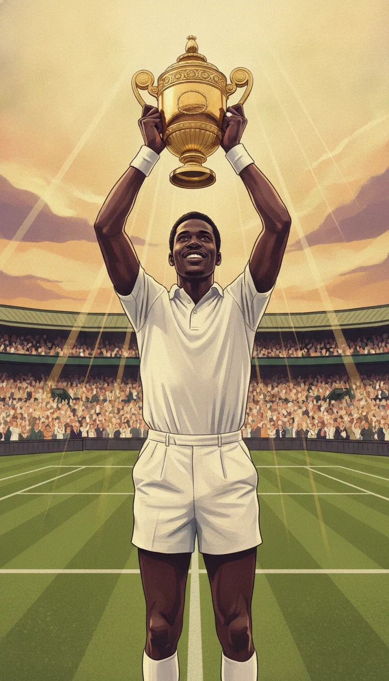 Arthur Ashe Won Wimbledon Against All Odds