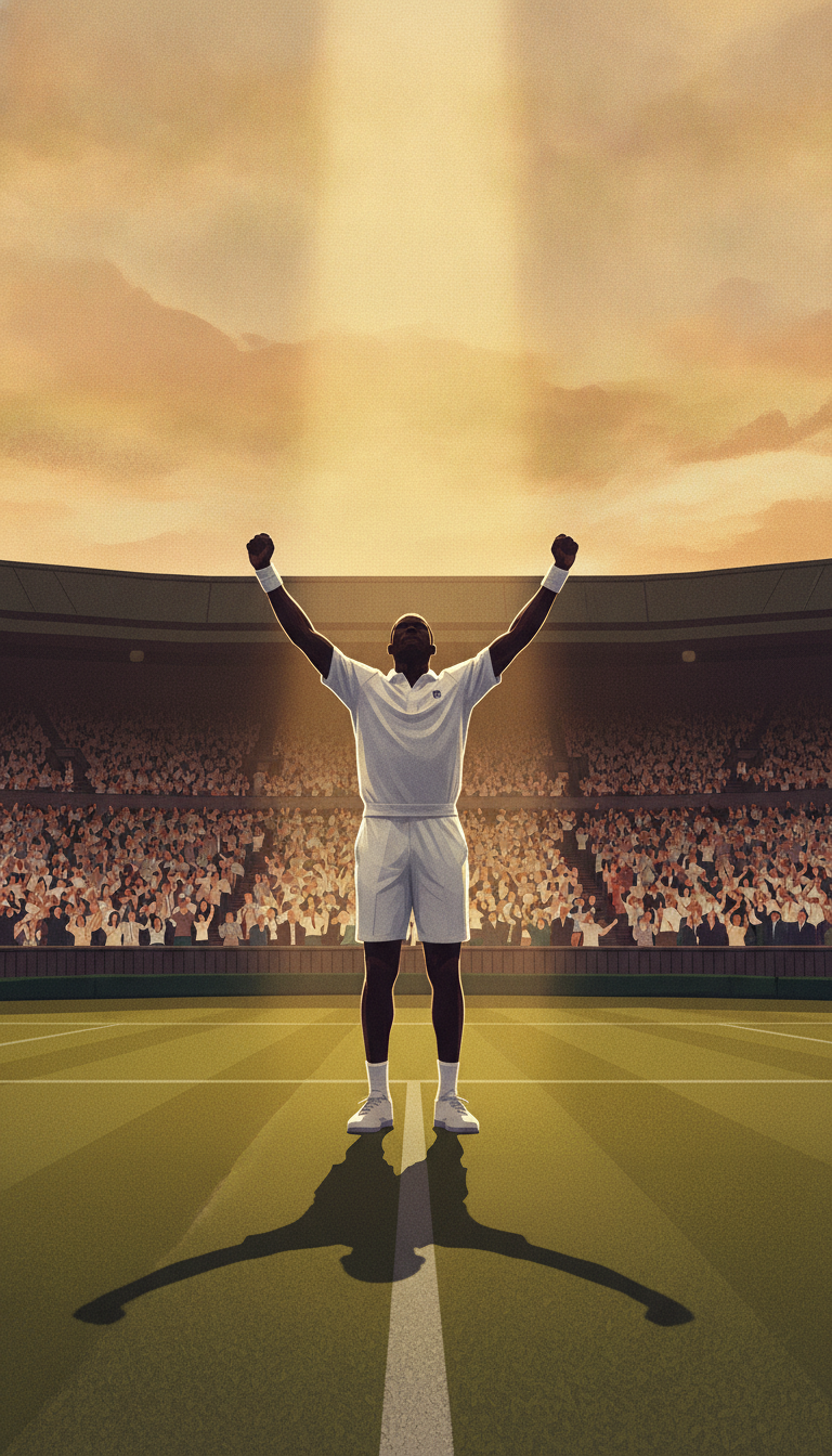 Arthur Ashe Won Wimbledon Against All Odds