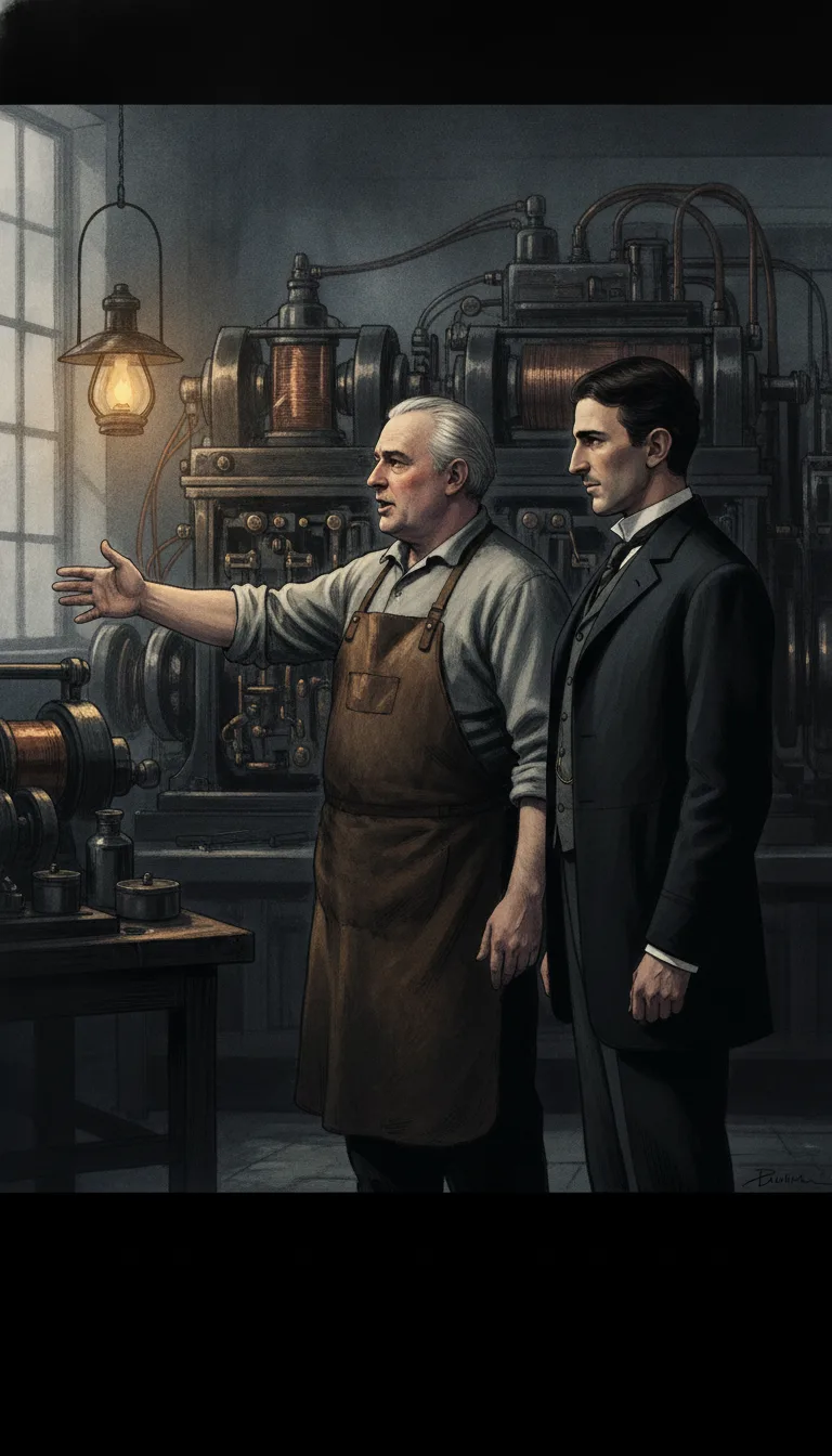 Tesla Died Broke — Edison Stole Everything