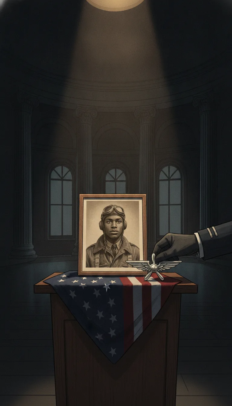 The Black Pilot They Erased From History